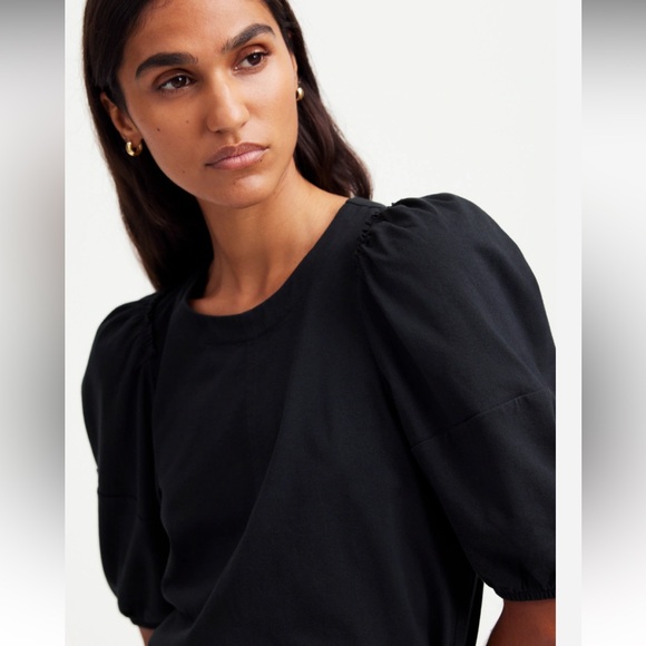 NWT MADEWELL Puff Sleeve Cotton Tee XS - Picture 3 of 9